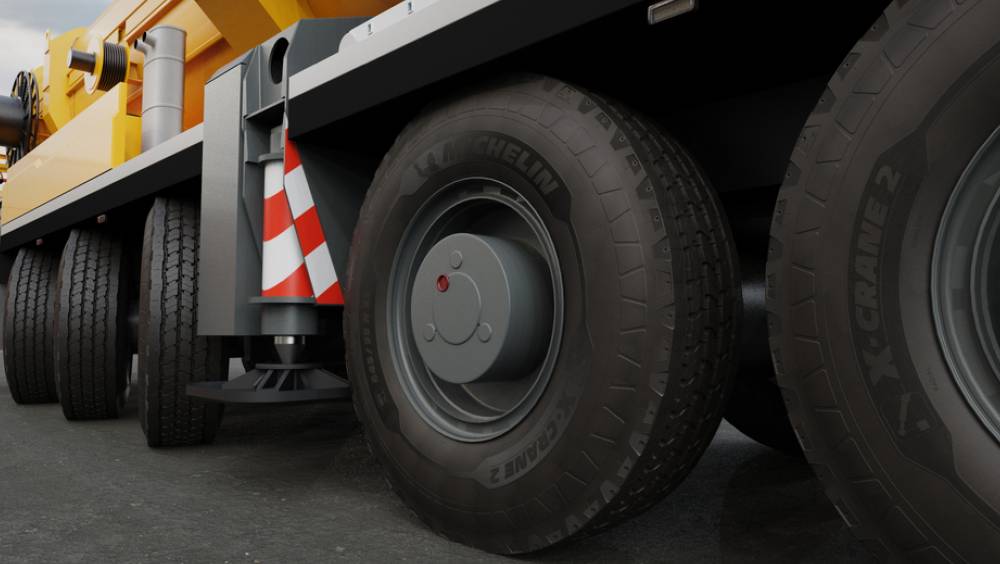 Michelin roule pour les grues