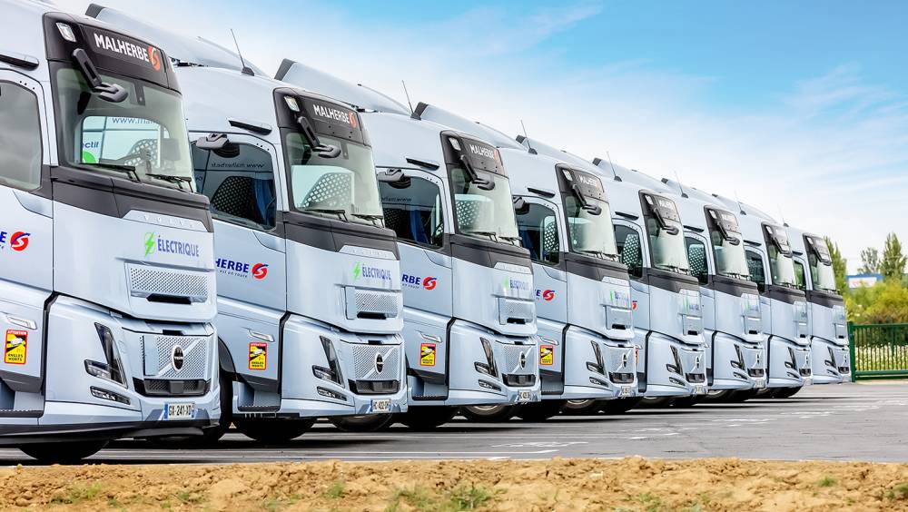 Le Groupe Malherbe passe à l’électrique avec Volvo Trucks