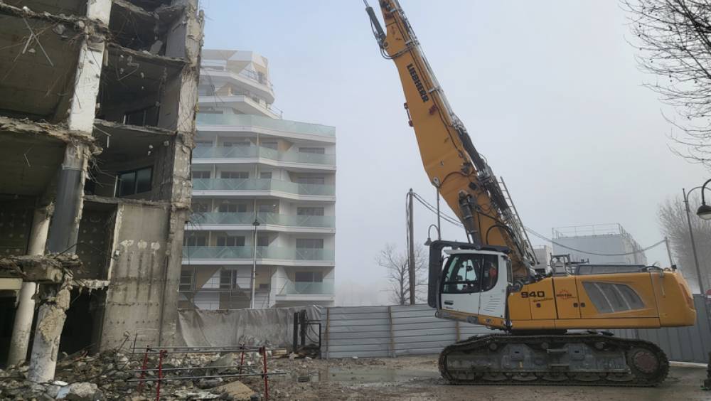 A Rueil, Doyere Demolition préserve des infrastructures en béton
