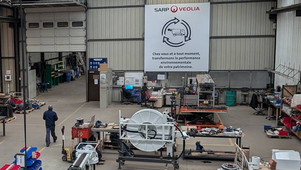 Veolia revoit le cycle de vie de ses camions hydrocureurs