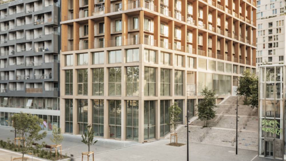 La tour Wood Up inaugurée à Paris