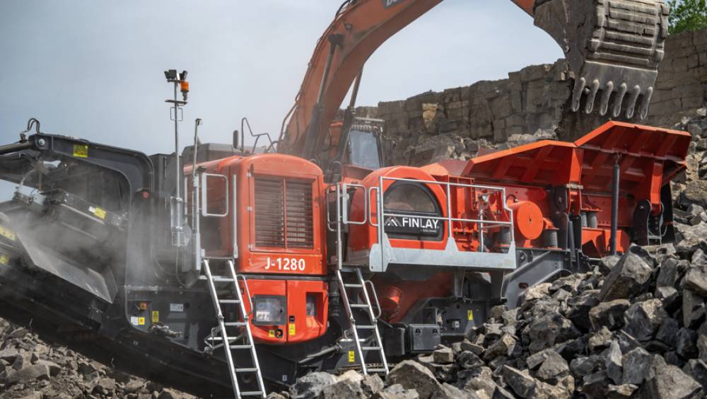 Finlay dévoile le concasseur à mâchoires J-1280, facile à transporter