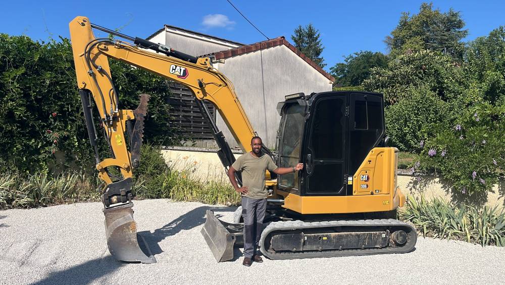 David Sarr, vainqueur de l'édition française du Cat Global Operator Challenge