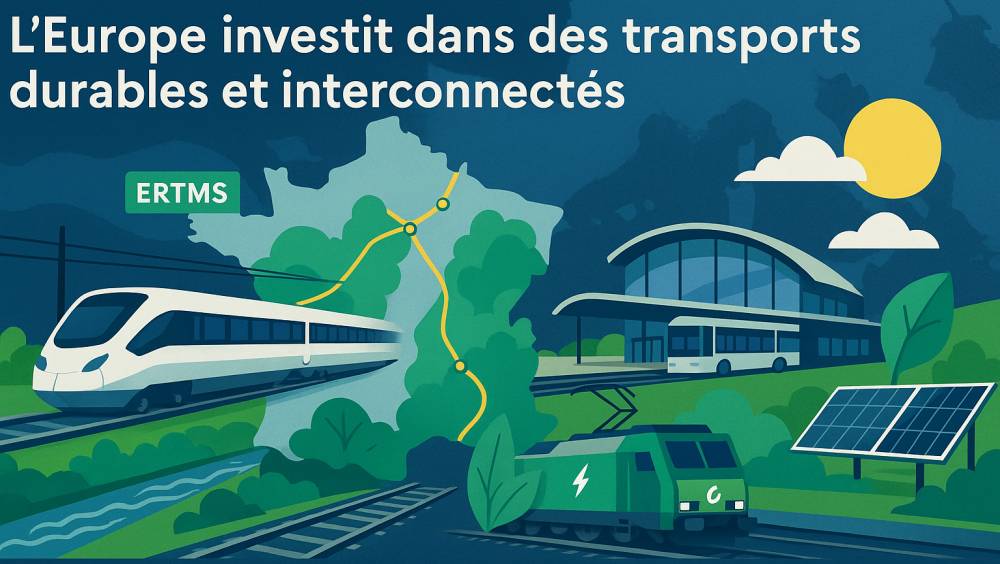 Le ferroviaire soutenu par le financement européen des projets d’infrastructures