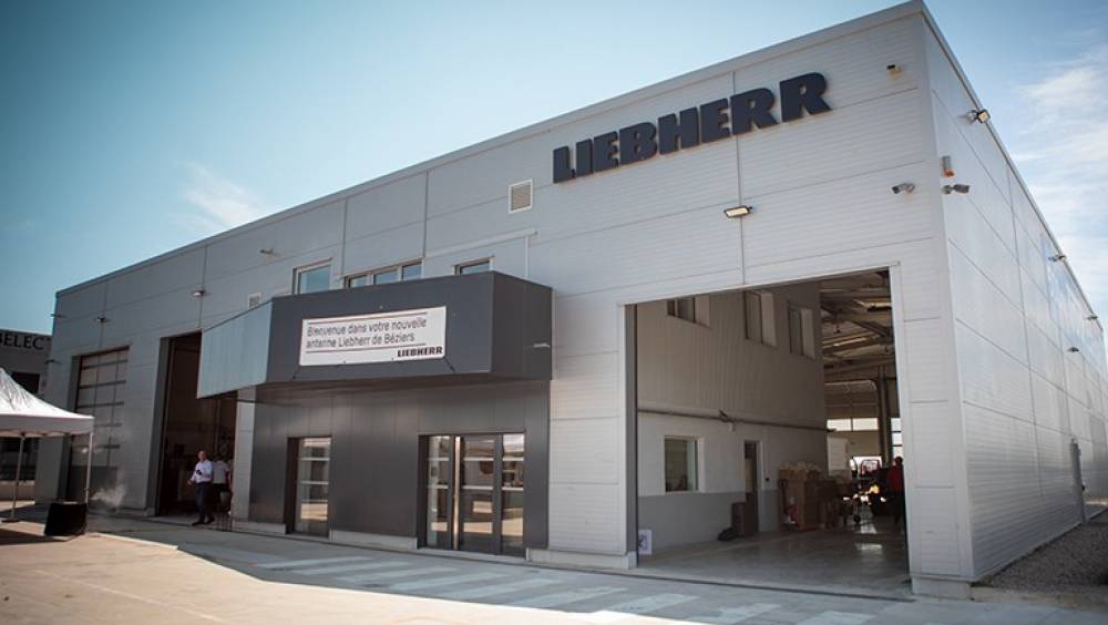 Liebherr inaugure son agence de Béziers
