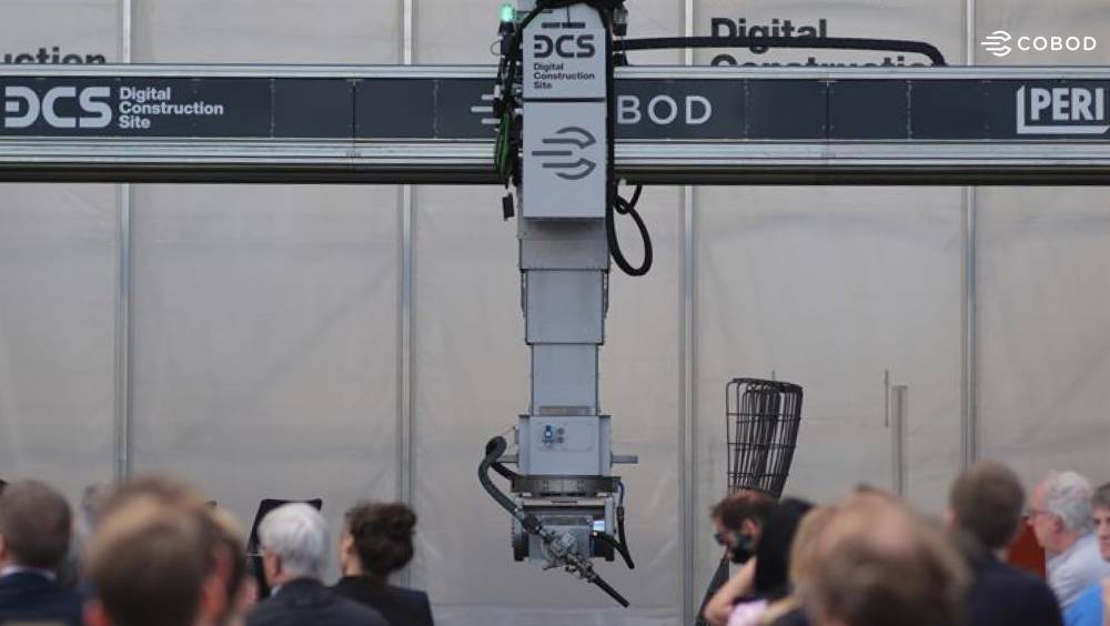 Cobod présente son robot de construction multifonctionnel