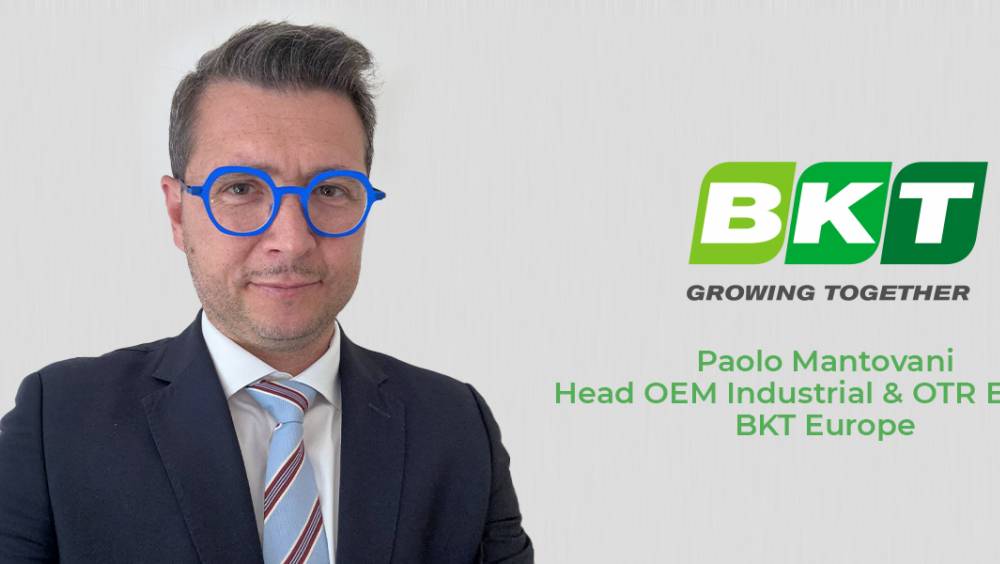 Paolo Mantovani, nouveau responsable OEM Industrial & OTR Europe de BKT