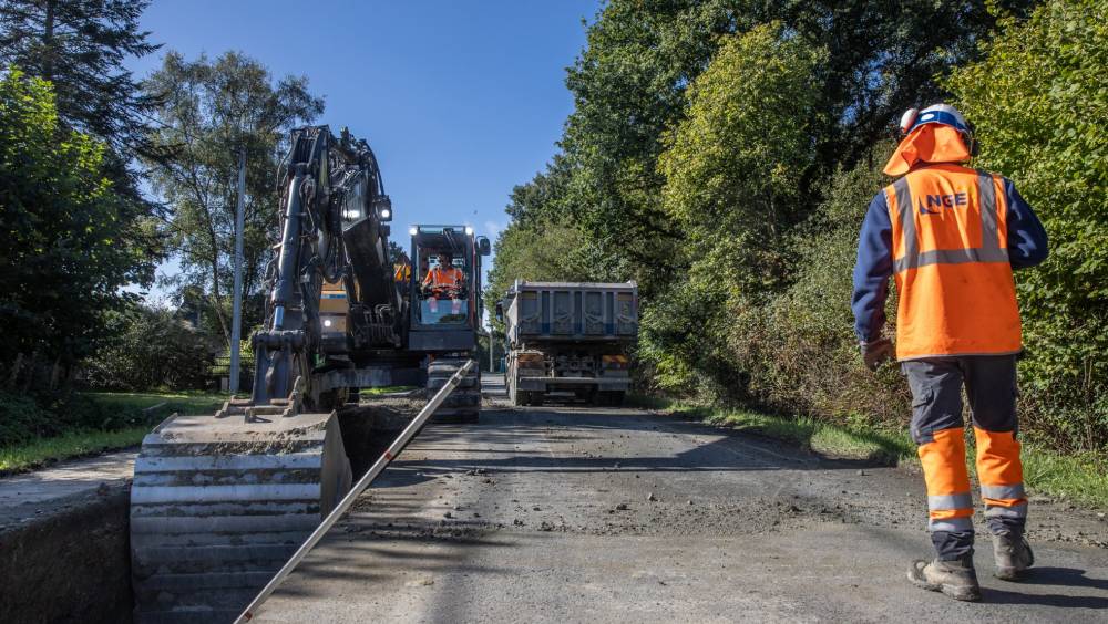 Un réseau de chaleur urbain en construction à Dinan