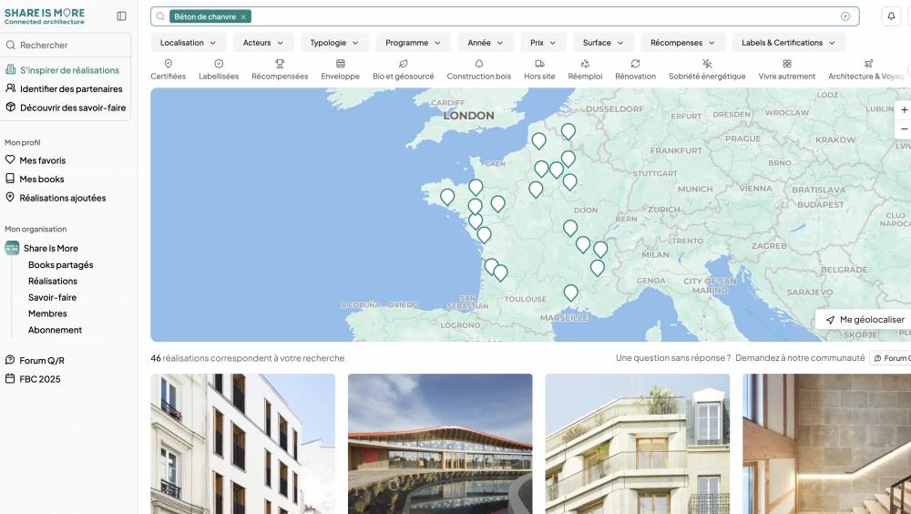 Une plateforme qui connecte tous les professionnels de l’architecture  