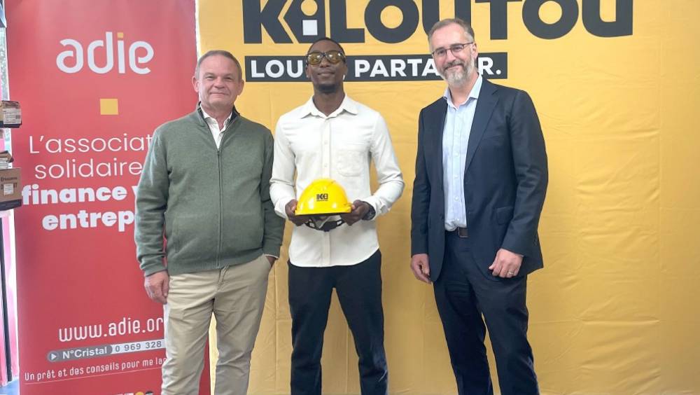 Kiloutou promeut l'économie solidaire avec l'Adie