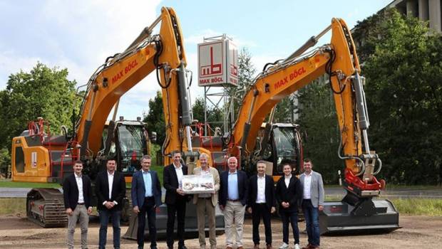 Une belle commande pour Liebherr Terrassement en Allemagne