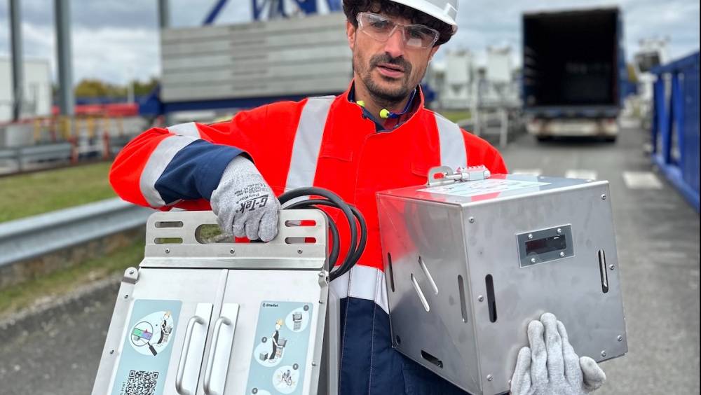 Des toilettes perchés pour grue, un luxe incroyable