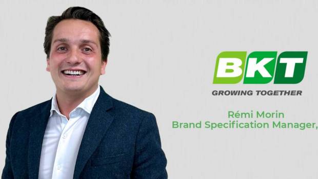 BKT nomme Rémi Morin pour développer la monte d'origine constructeur