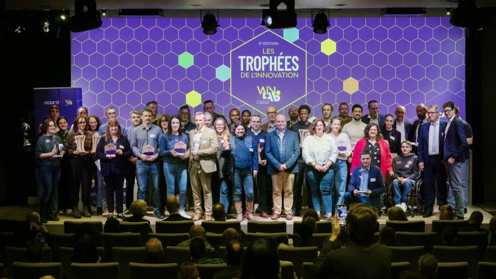 Remise des Trophées de l’innovation 2025 du WinLab’ du CCCA-BTP