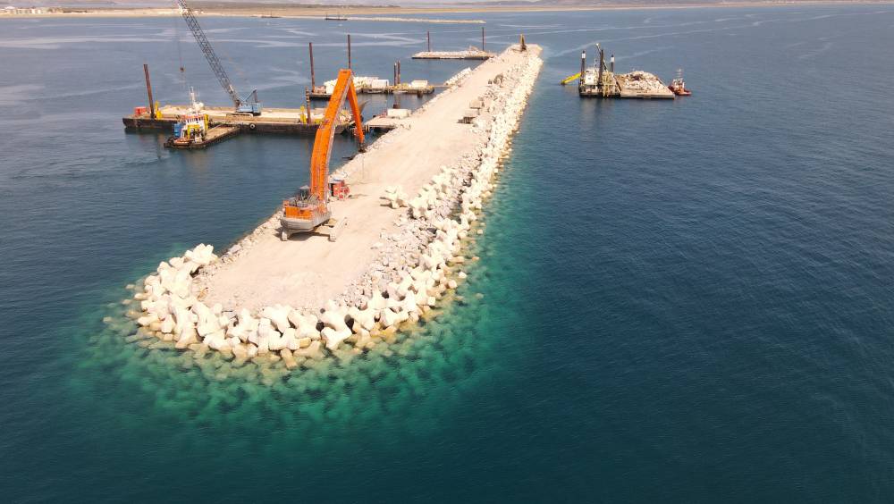 Extension du Port de Port-La Nouvelle, un chantier monumental