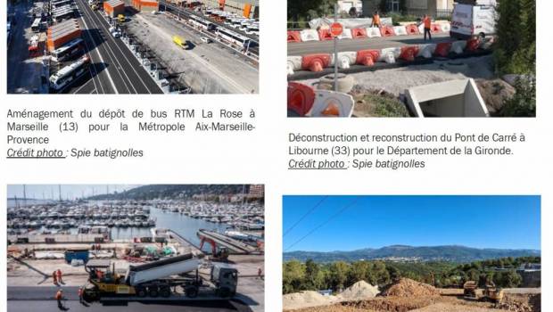 Spie batignolles travaux publics, une même signature pour des projets globaux