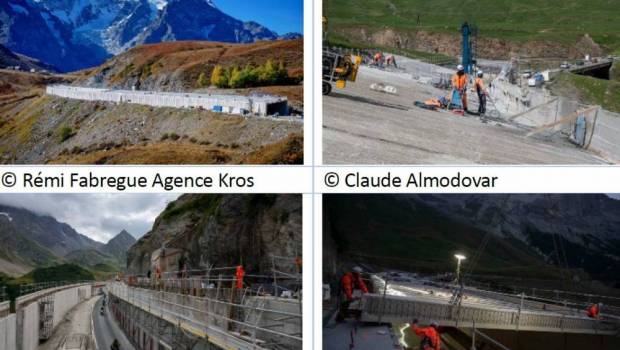 Razel-Bec achève la reconstruction de la galerie paravalanche de La Marionnaise