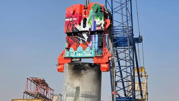 PTC 90HD, le vibrofonceur « des sables »