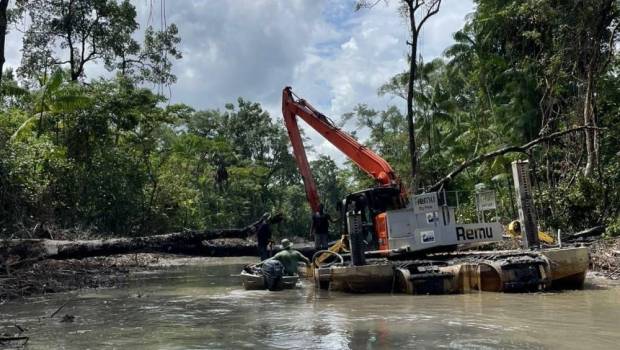 En Guyane, la Big Float E15 remet le canal au clair