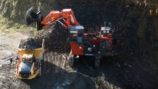 Teramat vend la première pelle Hitachi de 200 t en Europe