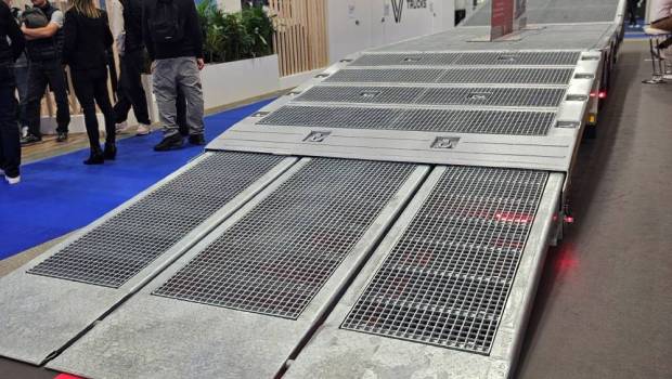 Rampe Flip-Tail Faymonville, 3 m de longueur de chargement supplémentaire